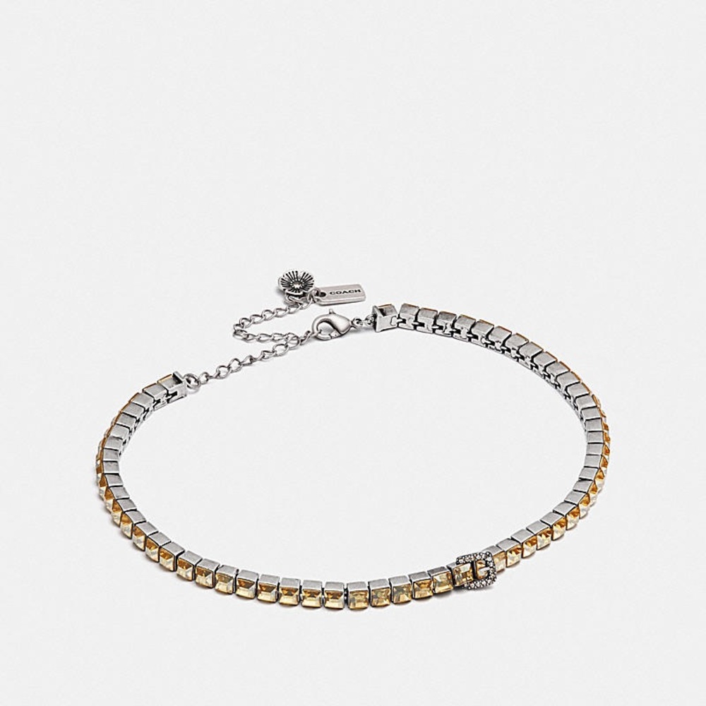 Coach Tennis Buckle Choker